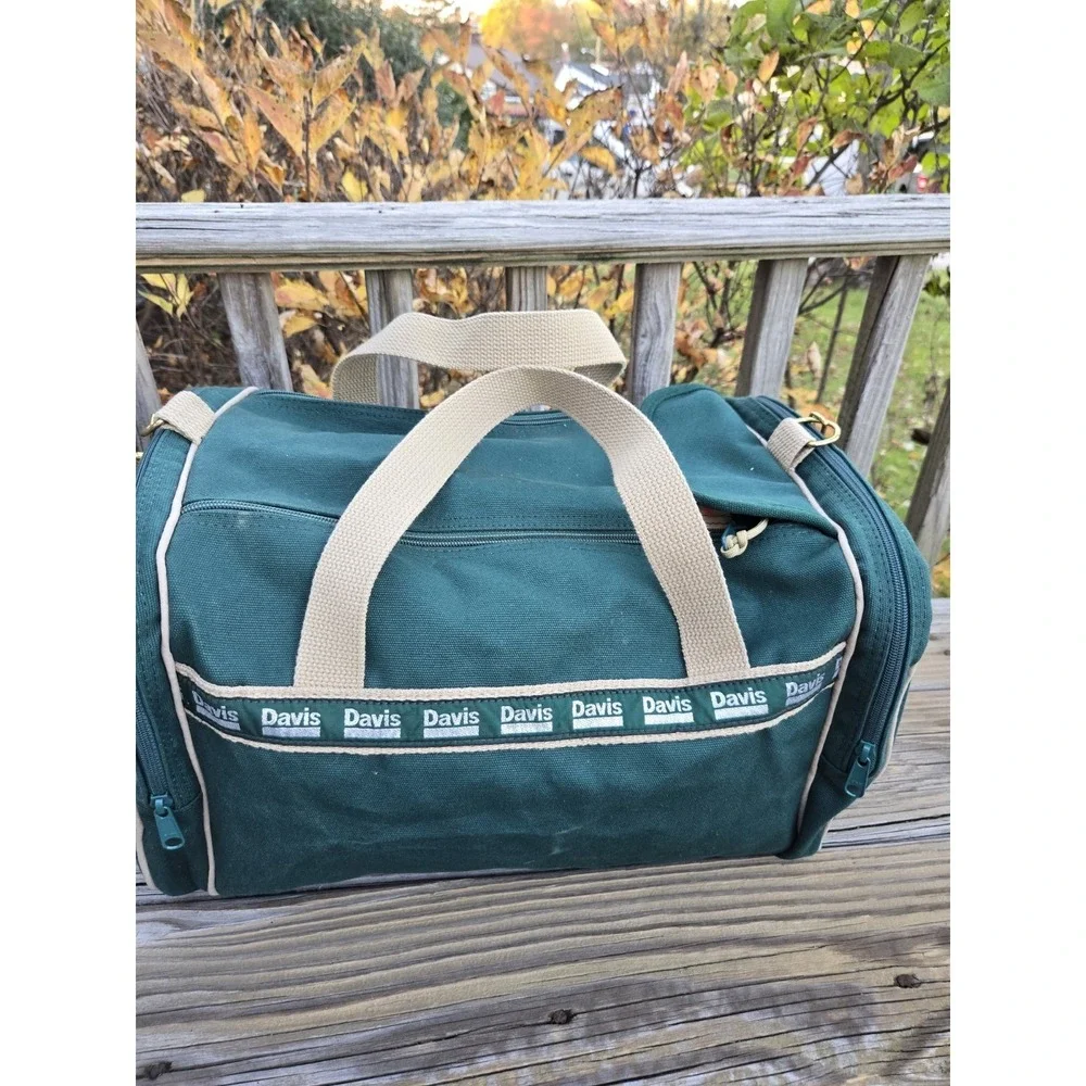 SCARBOROUGH TWEED WALL STREET BANKER BAG DUFFEL BAG DAVIS USA